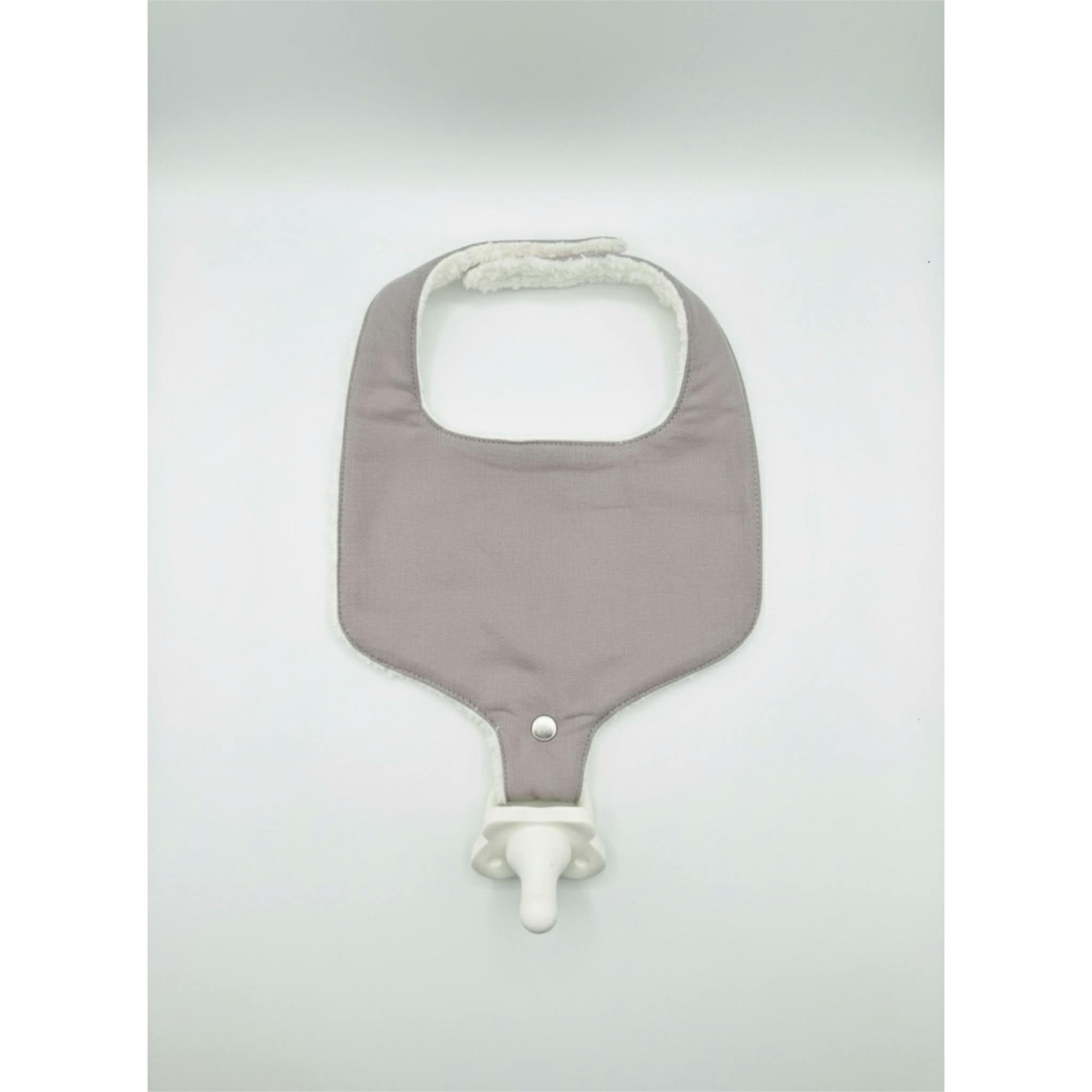Sooth & Snap Pacifier Bib | Lavender Drift