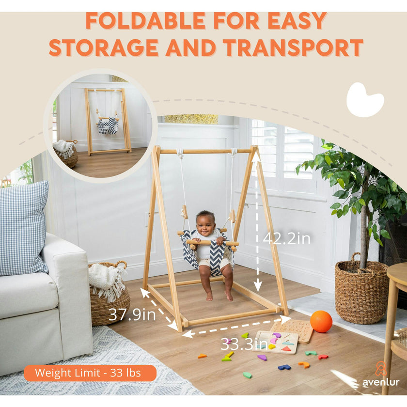 Spruce | Foldable Baby Swing
