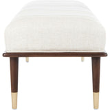 Flannery Mid-Century Bench