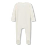 Salt Luxe Solid Zipper Footed Romper