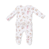 Cowgirl Nursery - 2 Way Ruffle Front Zipper Footie