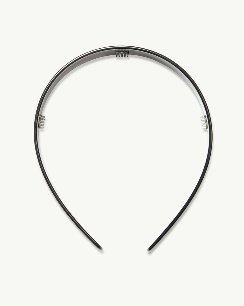 Wide Headband in Black