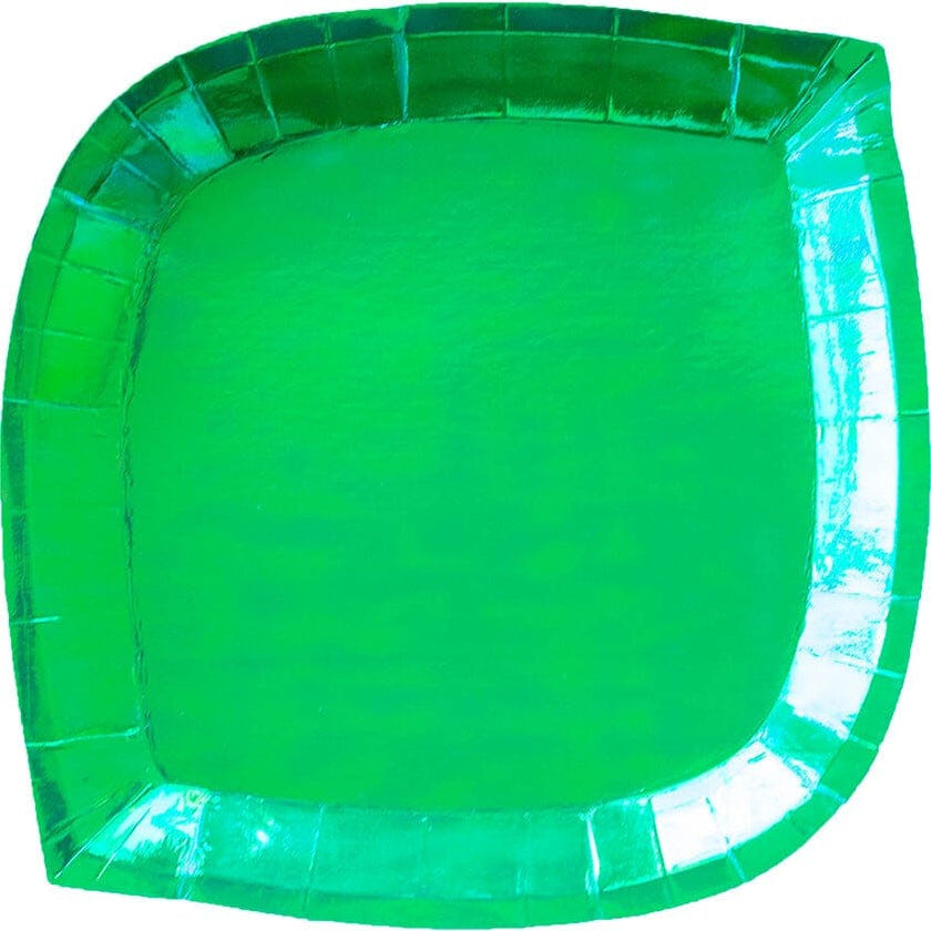 Posh Emerald City Plates - 3 Size Options