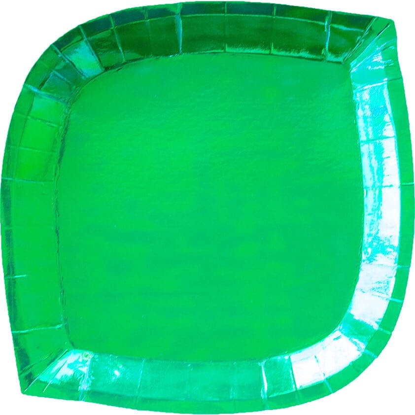 Posh Emerald City Plates - 3 Size Options
