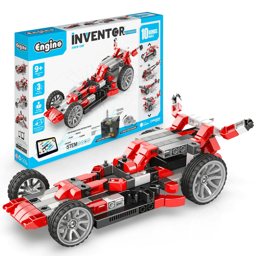 Inventor: Motorized - Race Car