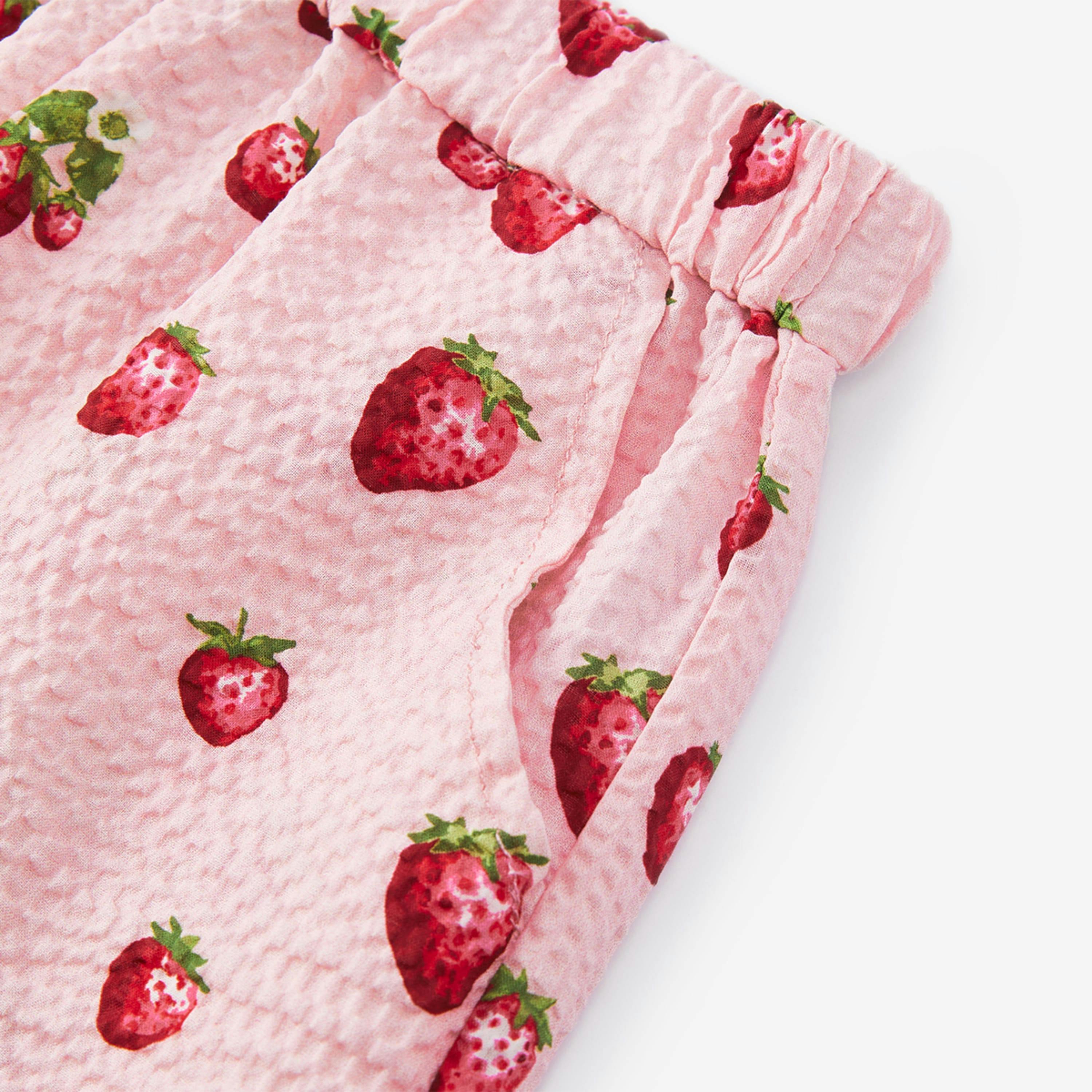 Strawberry Ruffle Tank and Pant Set