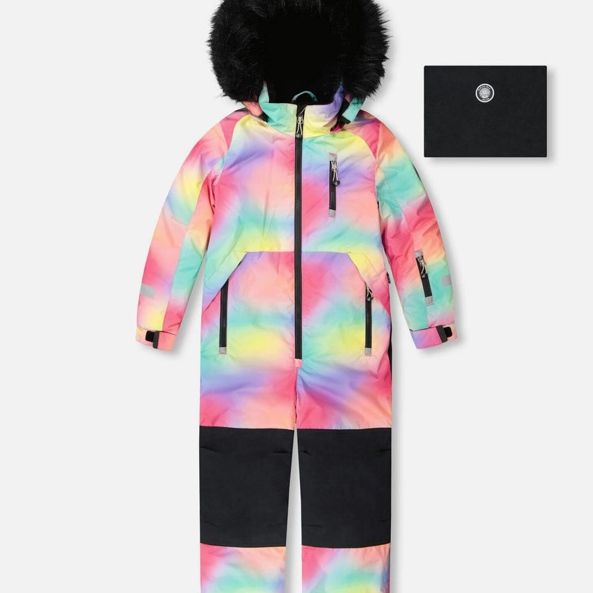 One-Piece Play Snowsuit Multicolor