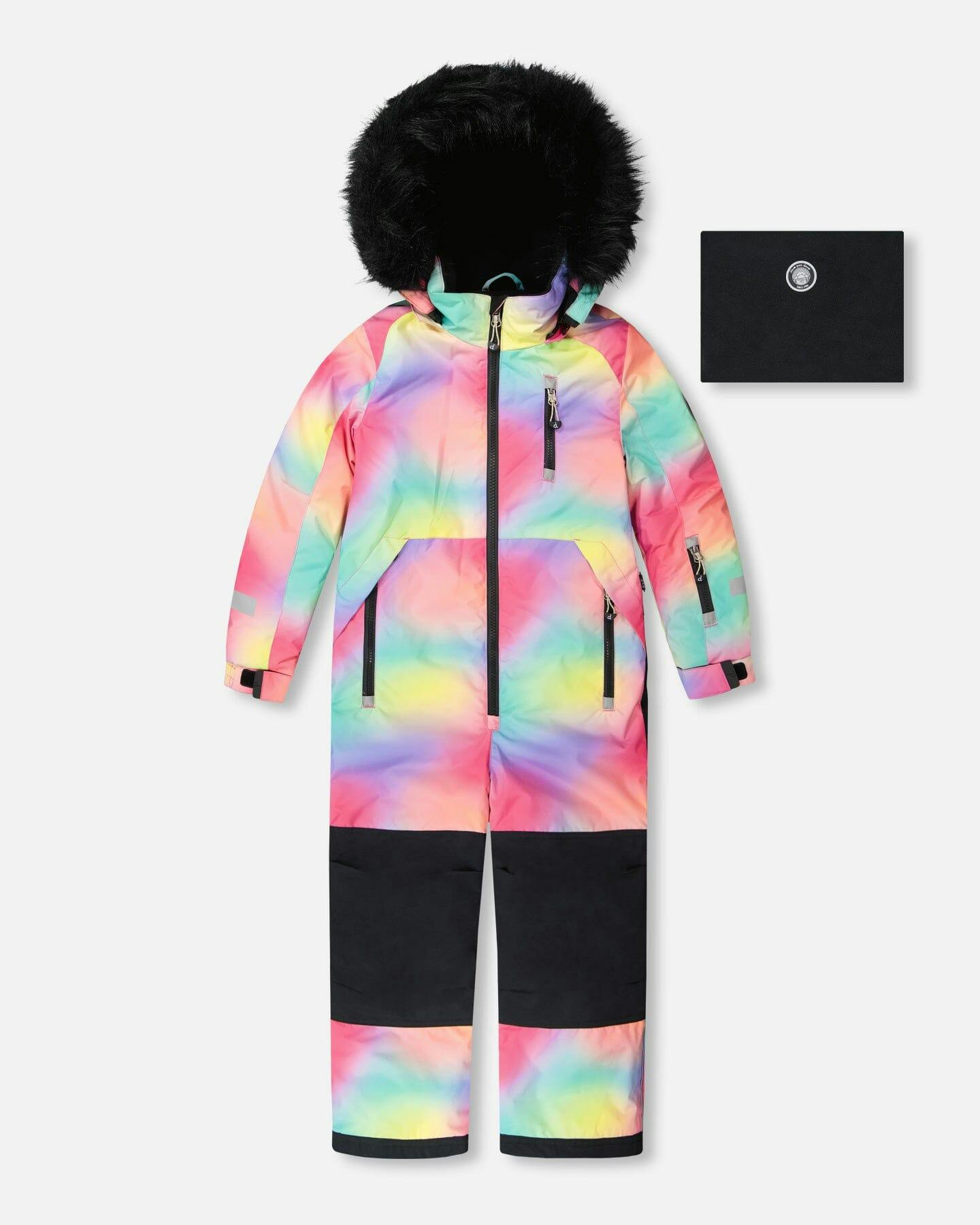 One-Piece Play Snowsuit Multicolor
