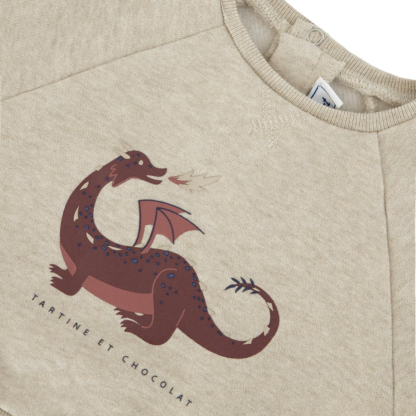 TARTINE ET CHOCOLAT Dragonstone Sweatshirt - Sable
