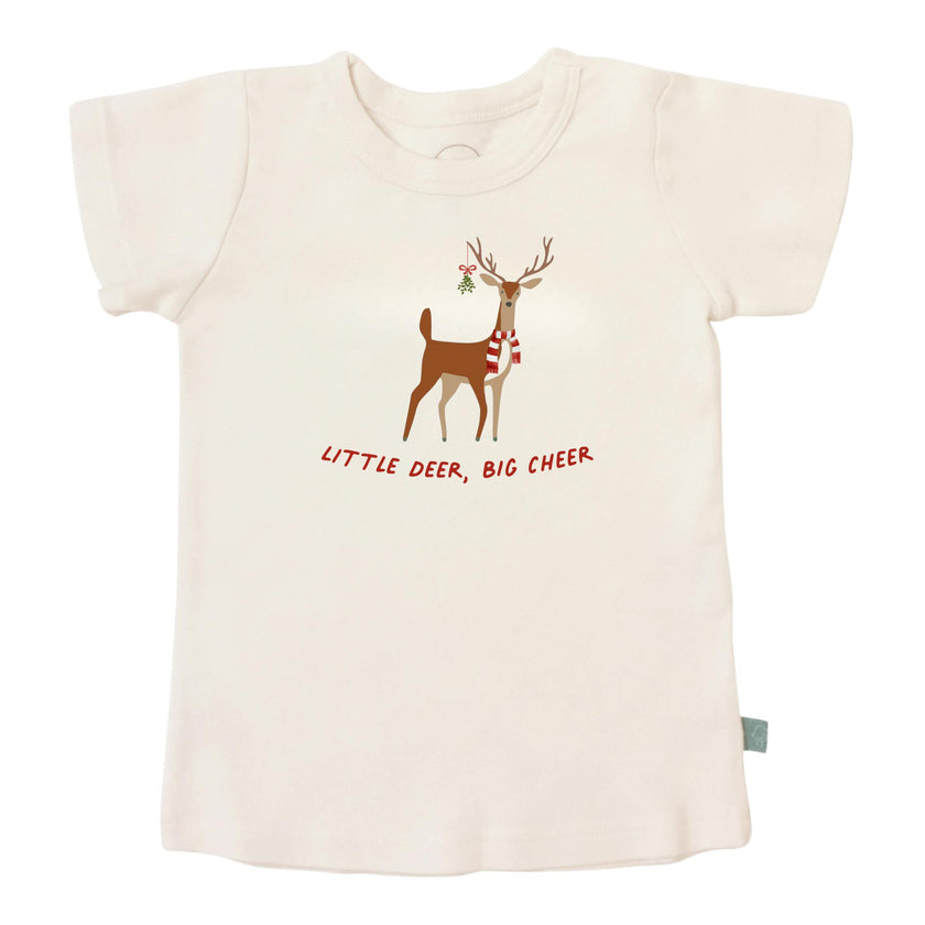 graphic tee | little deer big cheer