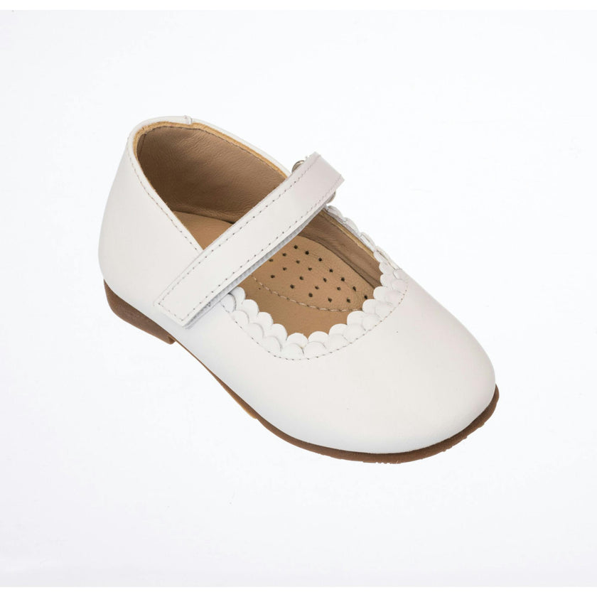 Aria Flat Toddler White