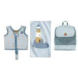 Saro Sun & Fun Beach Set Navy Hugs