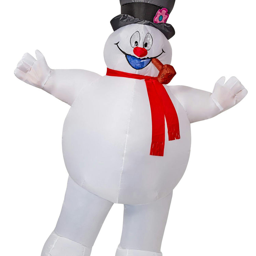 Adult Frosty the Snowman Inflatable Costume