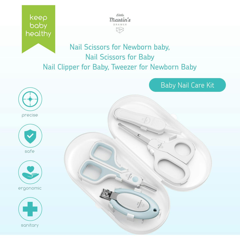 Baby Nail Care Kit: Blue