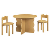 Babyletto Kids Ripple Play Table & Chairs Set