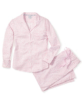 Women's Twill Pajama Set in Sweethearts