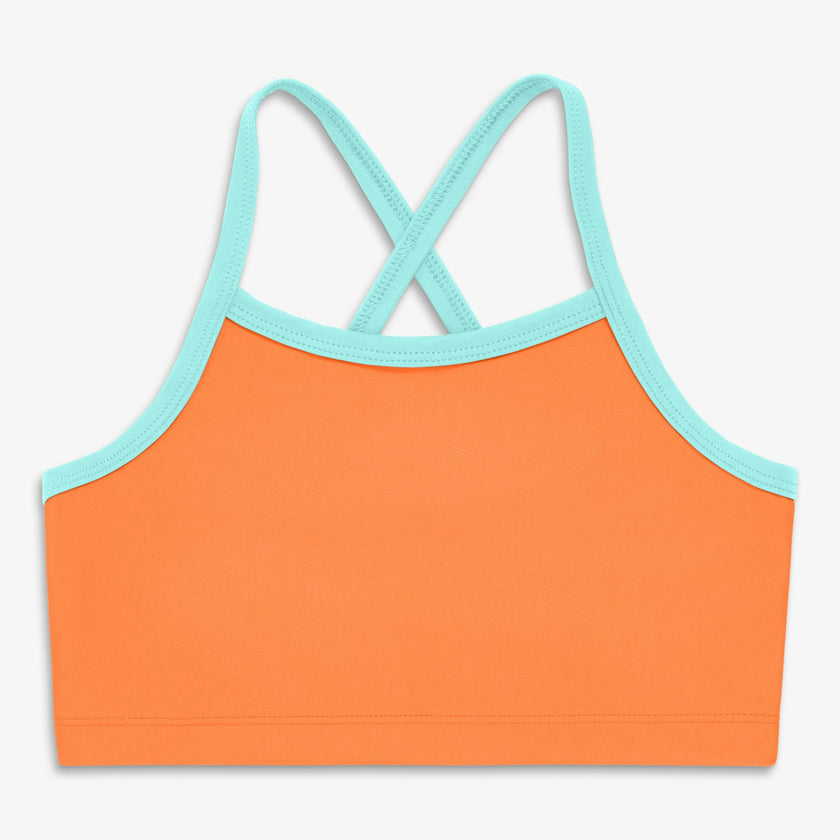 Kids crossback swim top