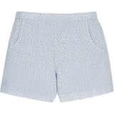 Linen Pull-On Short, Blue