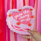 You're The Cherry On Top Dessert Plates