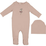 Ballerina Printed Footie