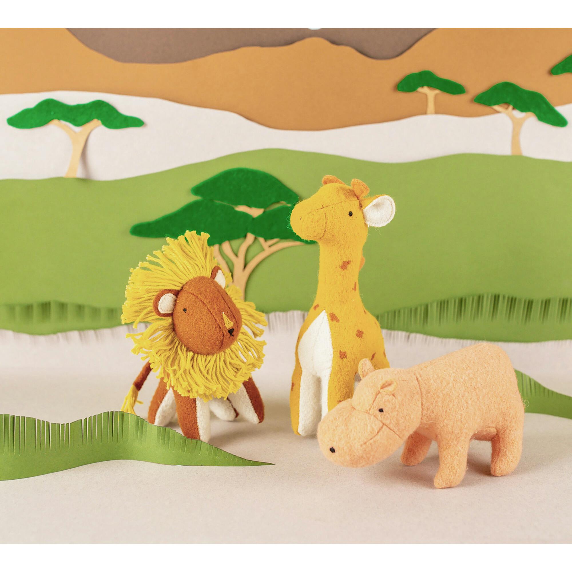 Holdie 3-Friends Animal Toy Set