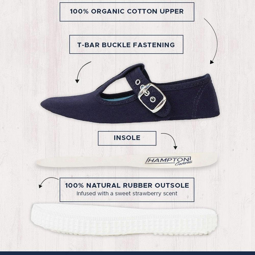 Hampton Canvas Nantucket Shoes in White