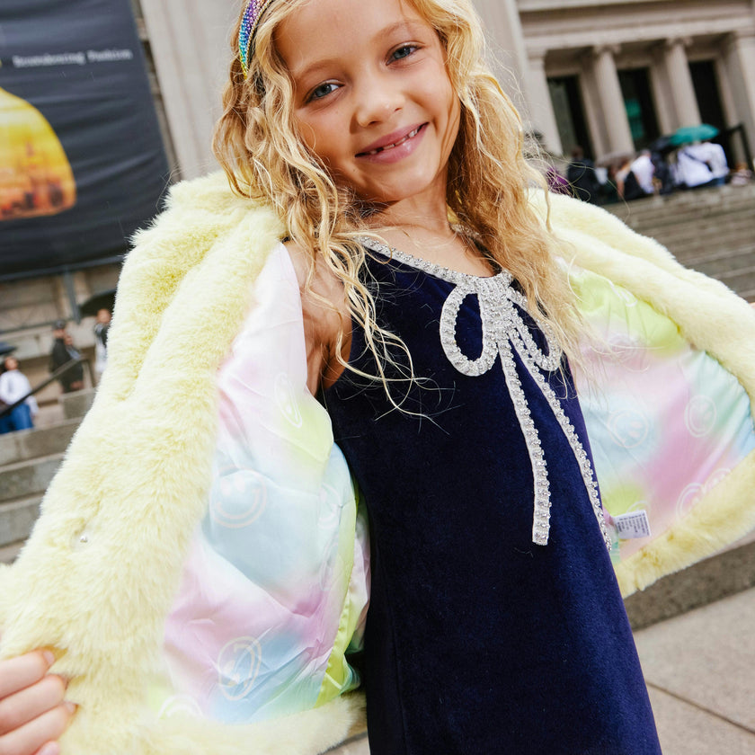 Velvet Bow Princess Dress