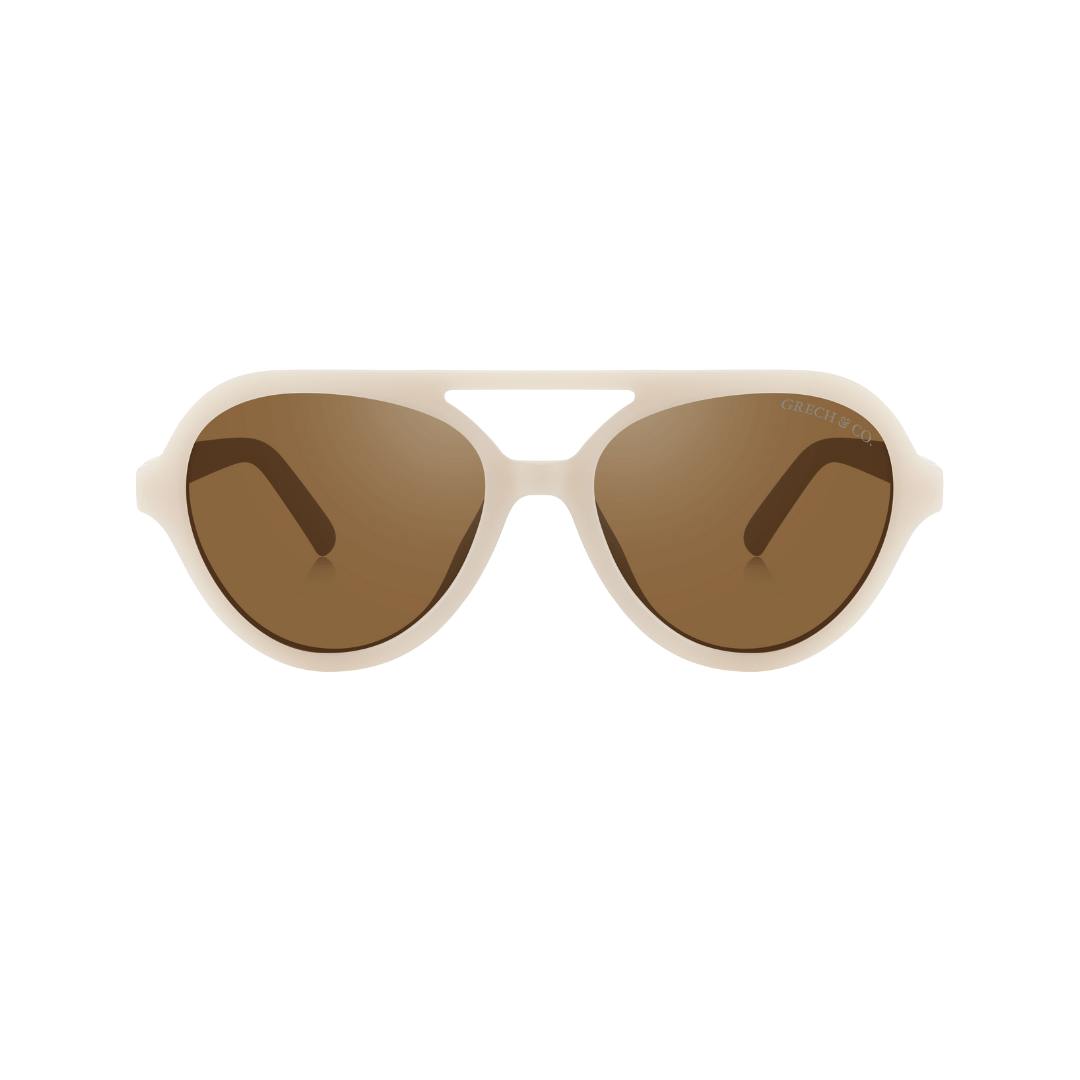 Aviator | Polarized Sunglasses | Adult | 15+ Y | Sand