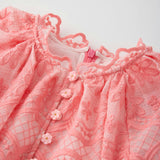 Kaia Lace Embroidered Mini Dress