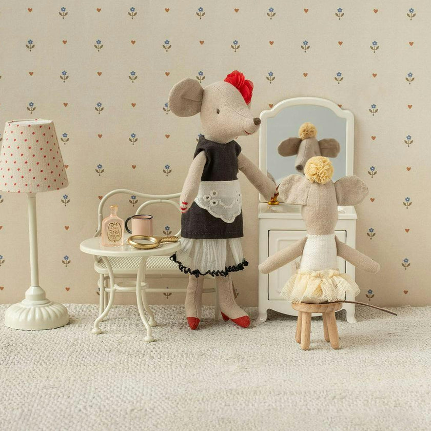 Vintage floor lamp, Mouse - Sand