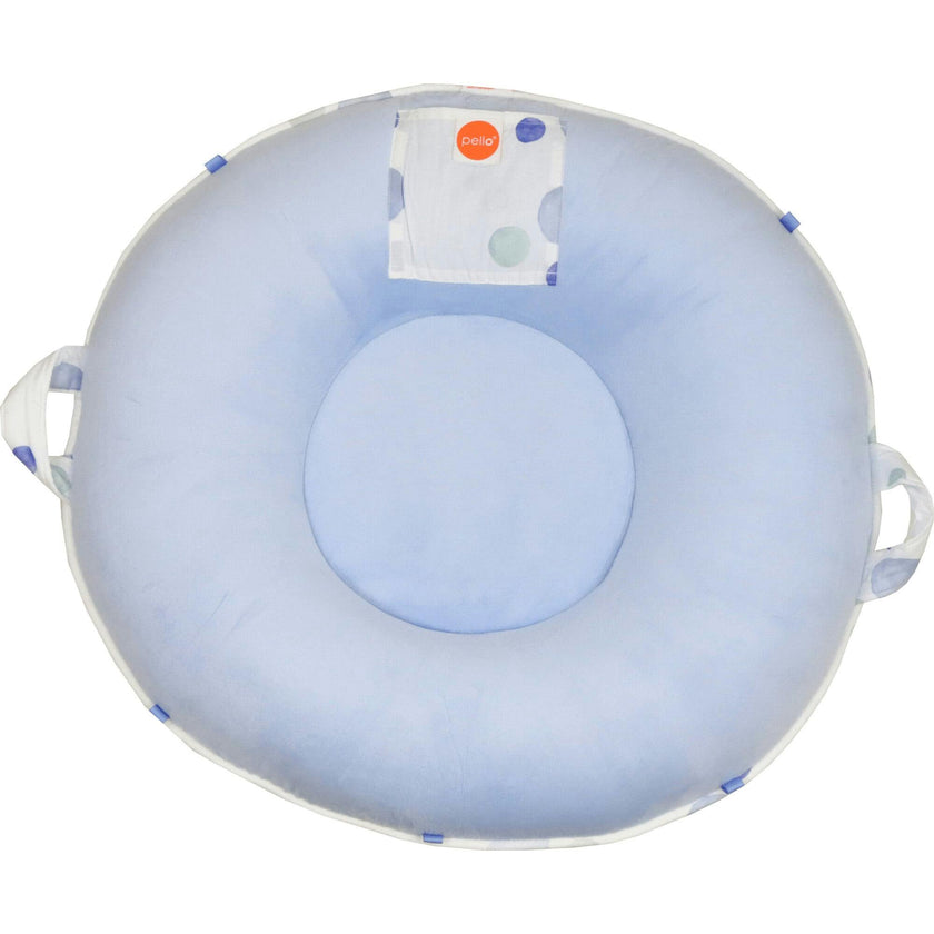 Oxford Denim Floor Cushion