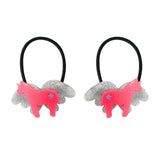 Big Winged Unicorn Neon Ponytail