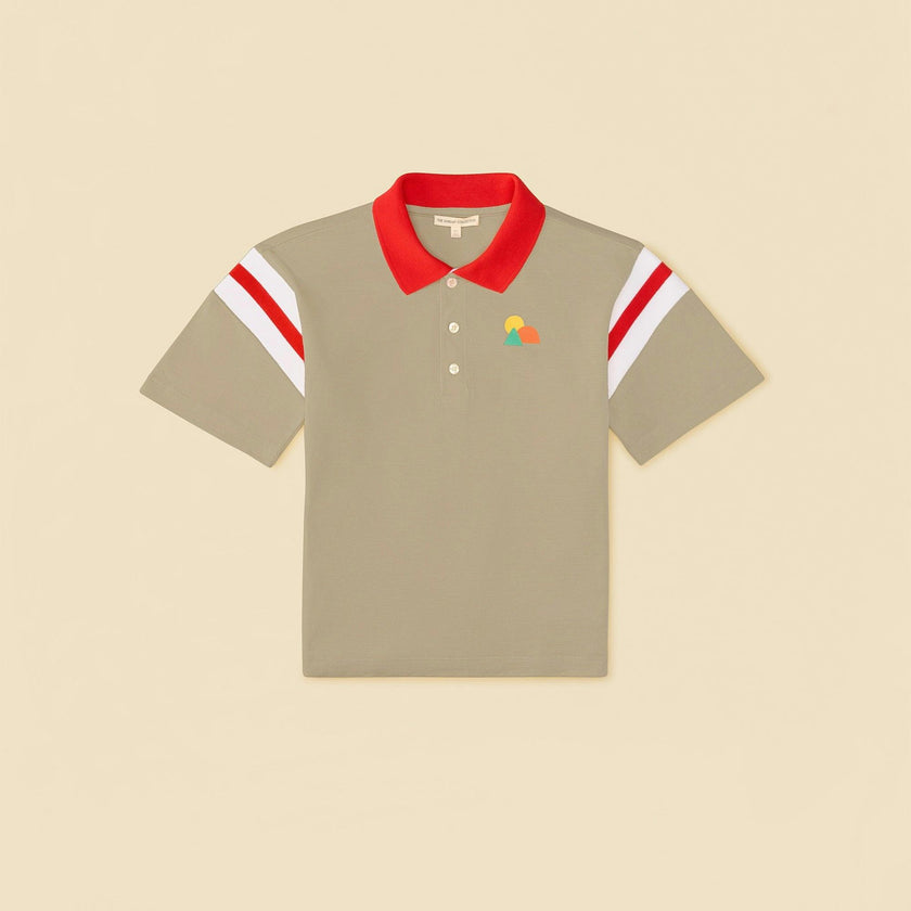 Organic Weekend Polo in Khaki