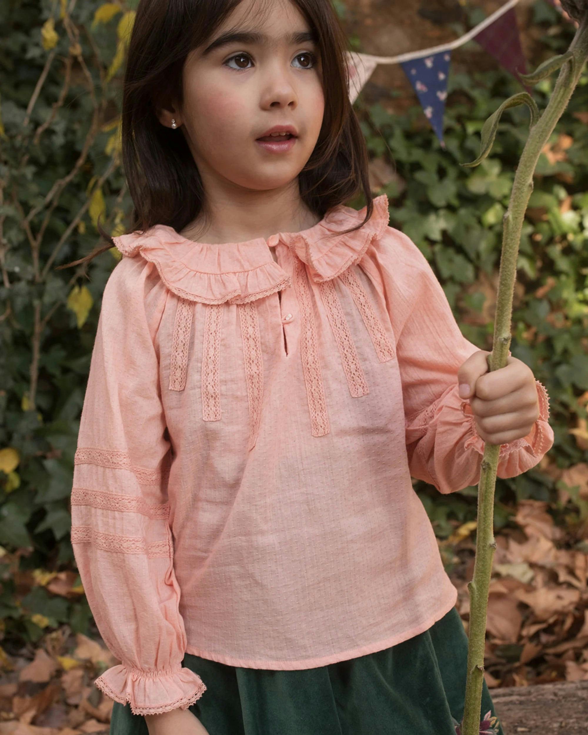 Cécile Blouse - Blush