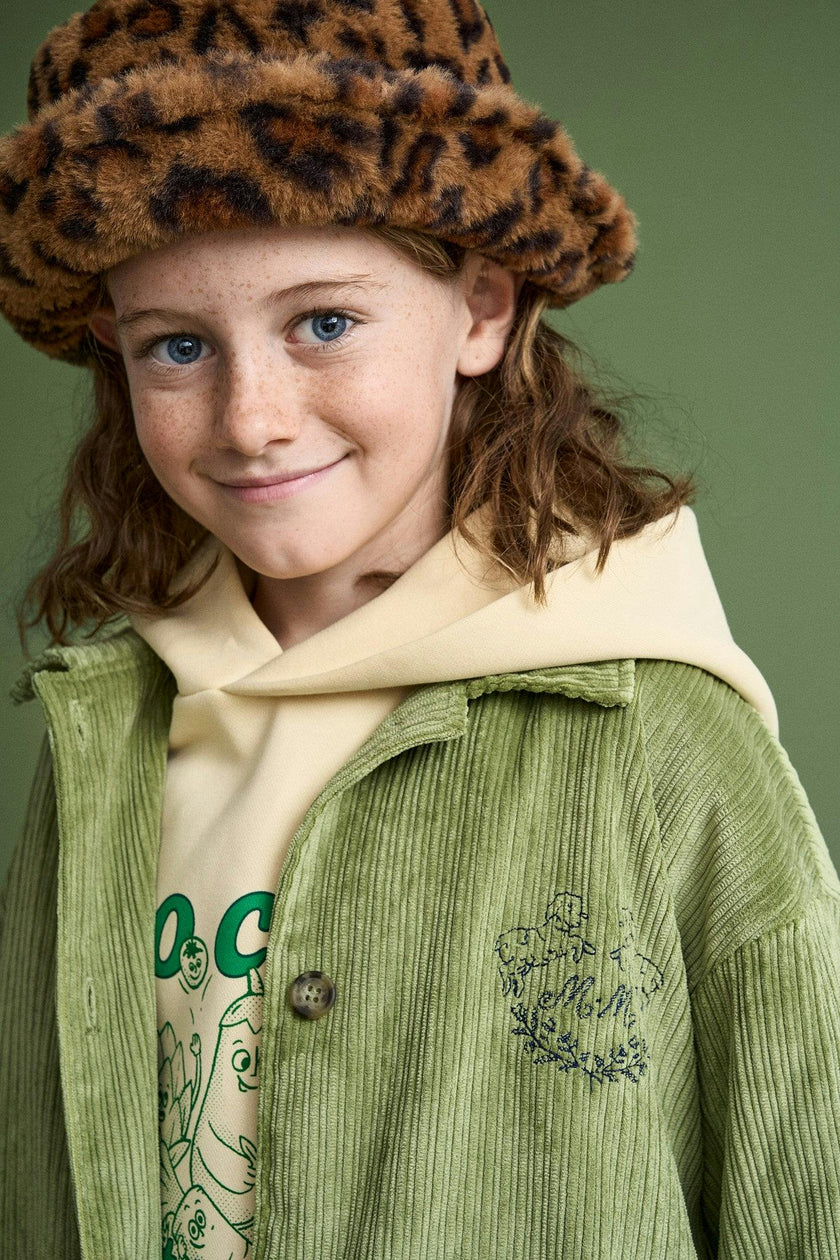 CORDUROY SHIRT GREEN