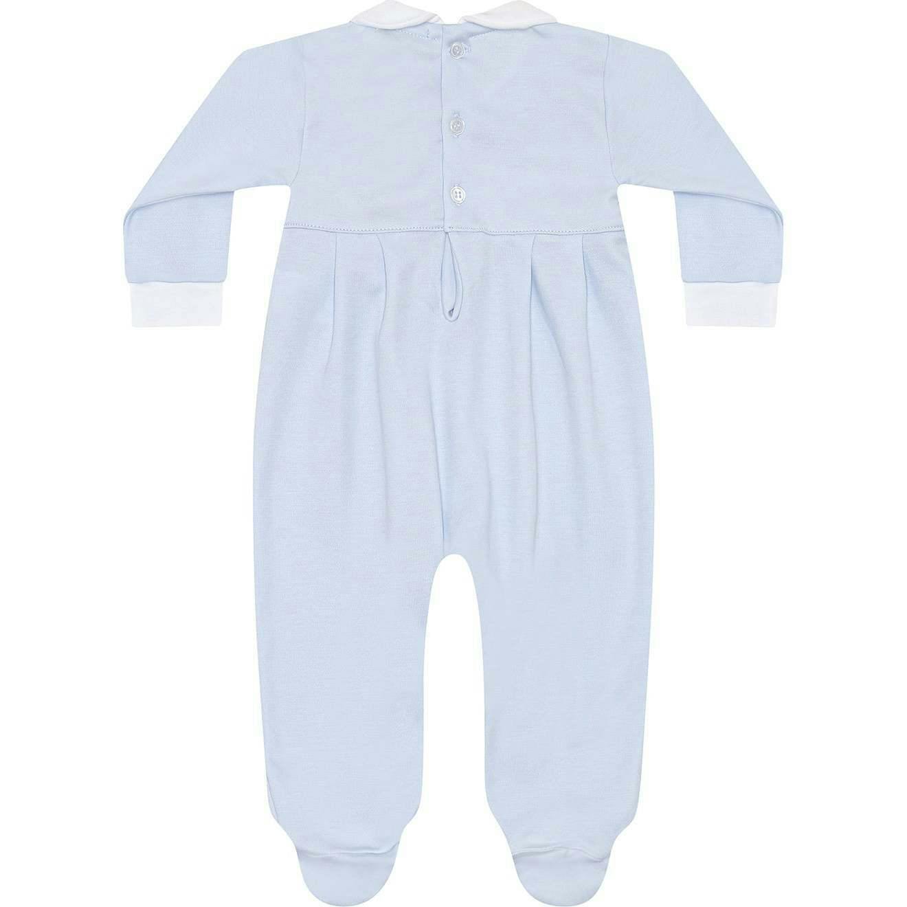 Signature Smocked Boys Footie