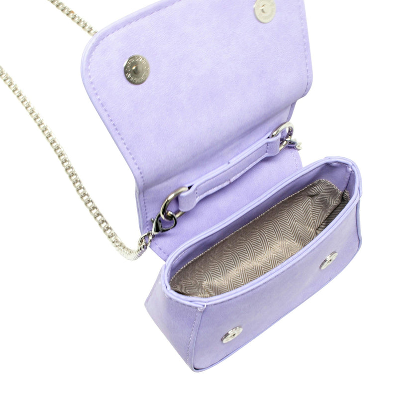 Tiny Metal Pearl Handle Handbag