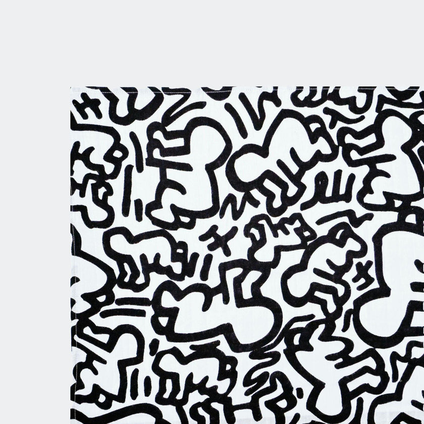 ETTA LOVES x KEITH HARING 2-PACK MUSLIN SQUARES - for 0 to 4 months & 5+ month old babies