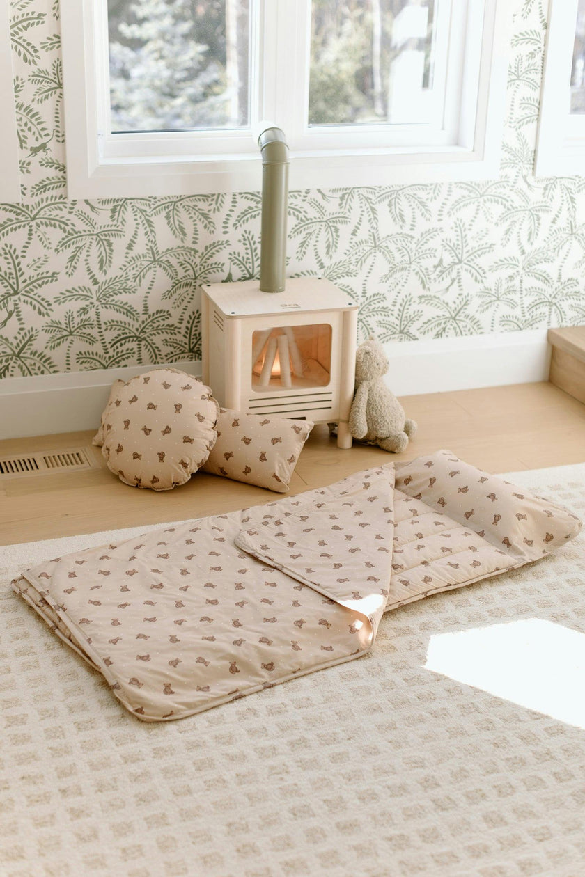 Organic Toddler Nap Roll-N-Rest Mat Set