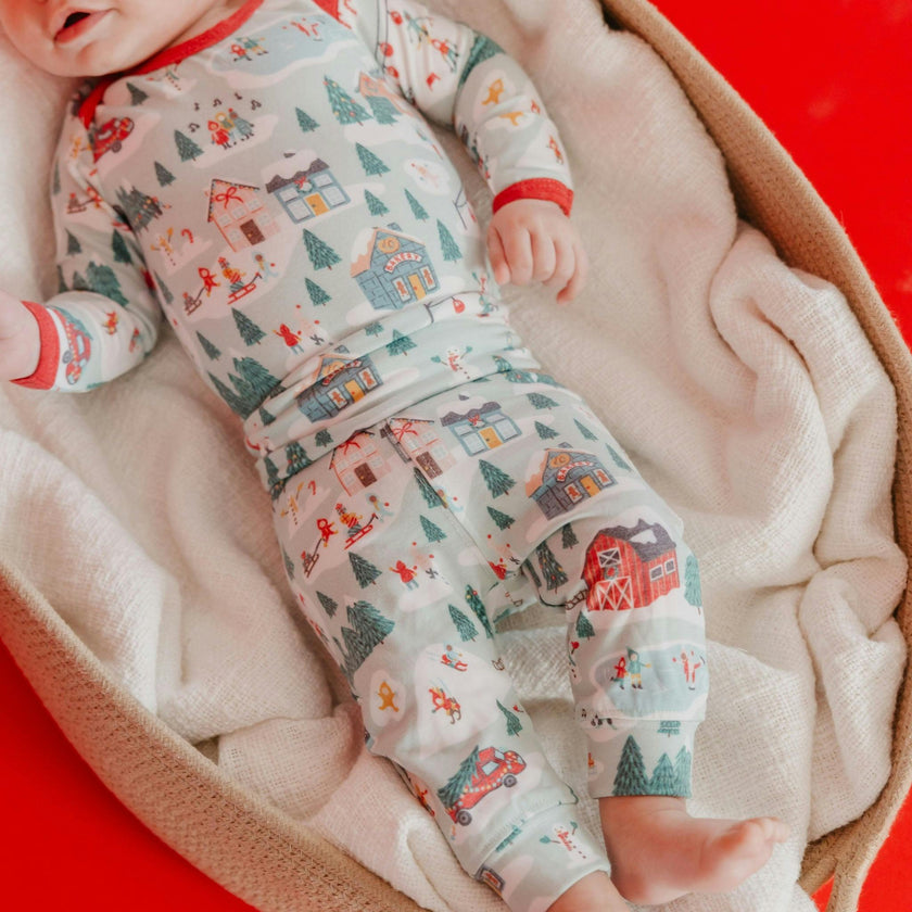 Baby Pants - Snowy Slopes