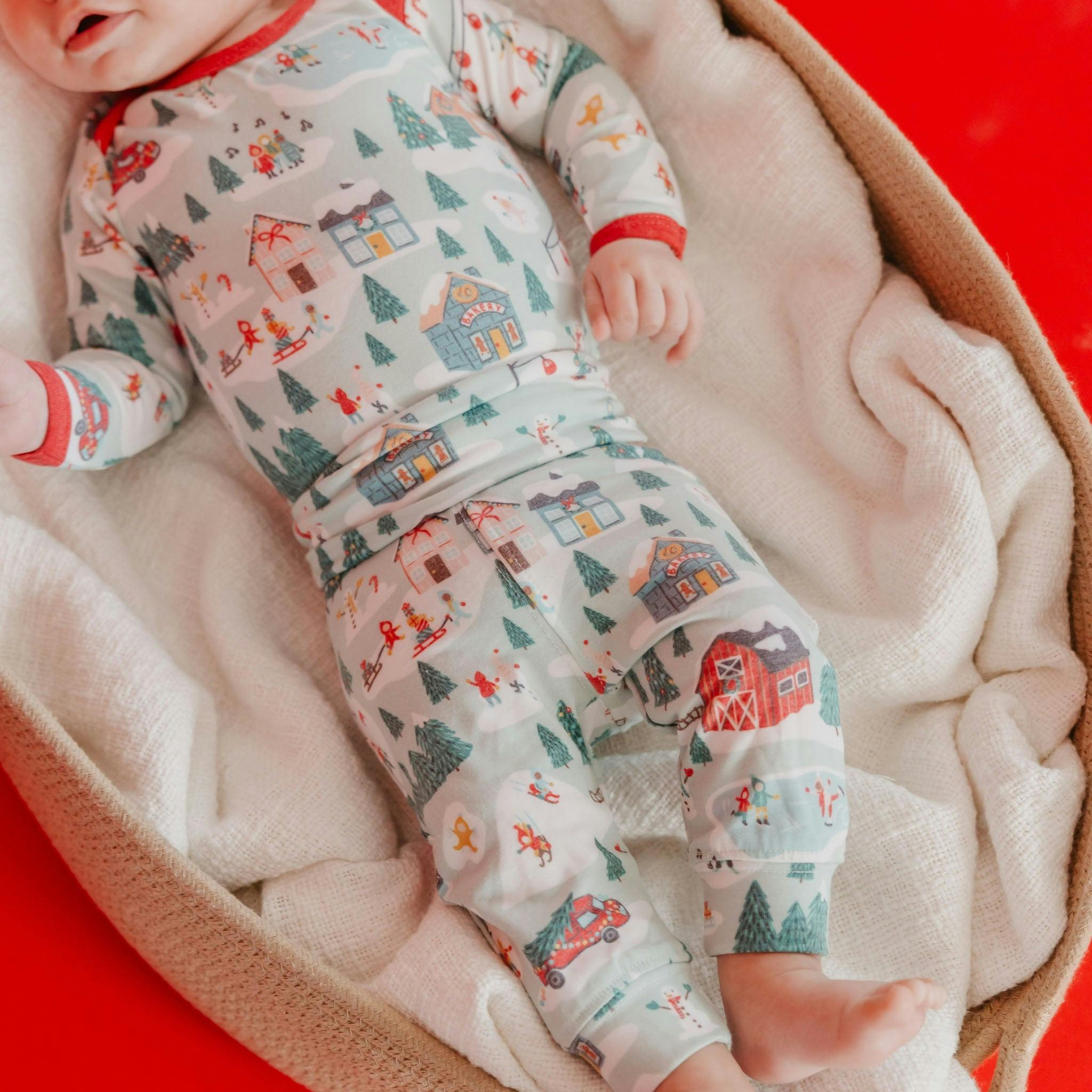 Baby Pants - Snowy Slopes