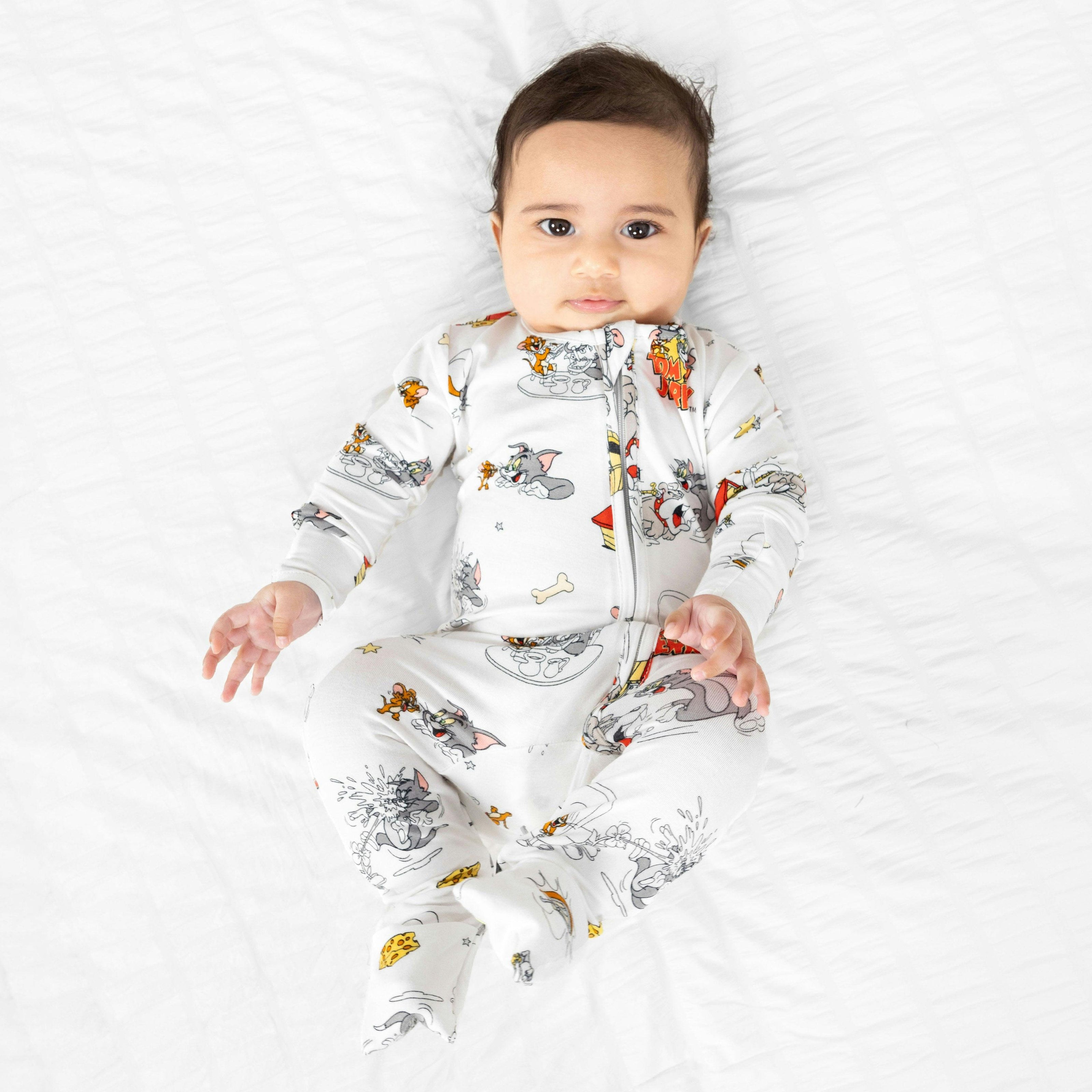 Tom & Jerry: Classic Bamboo Convertible Footie