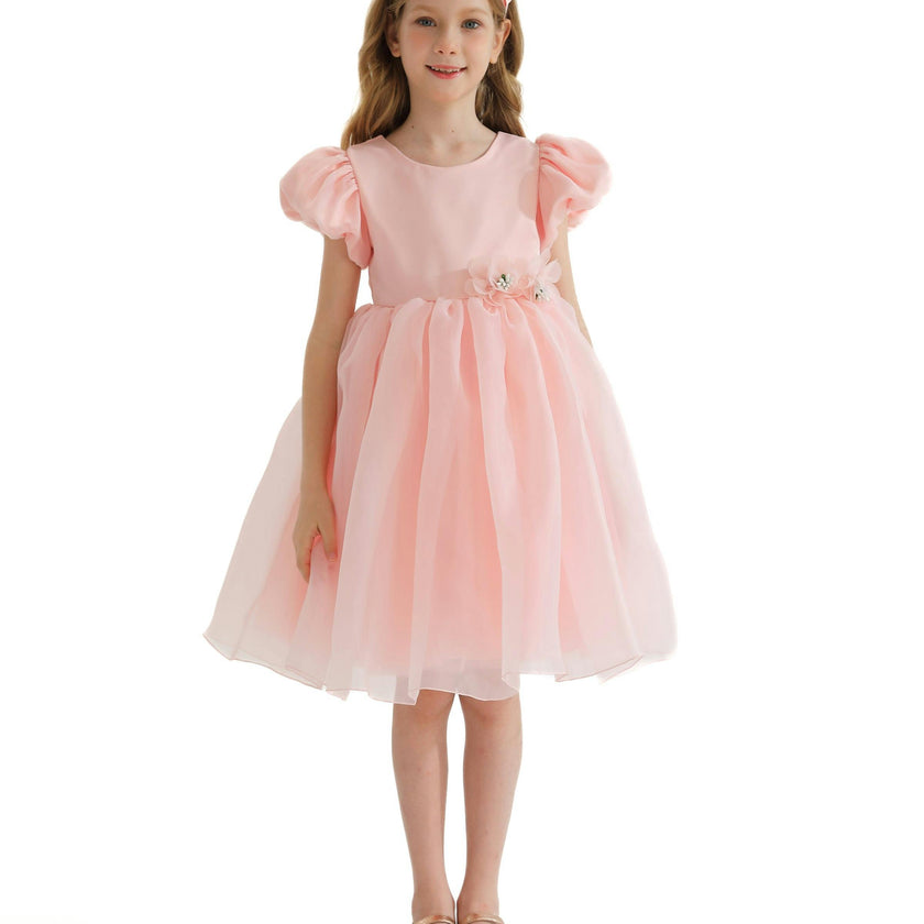 Pink D'Amico Floral Teacup Dress