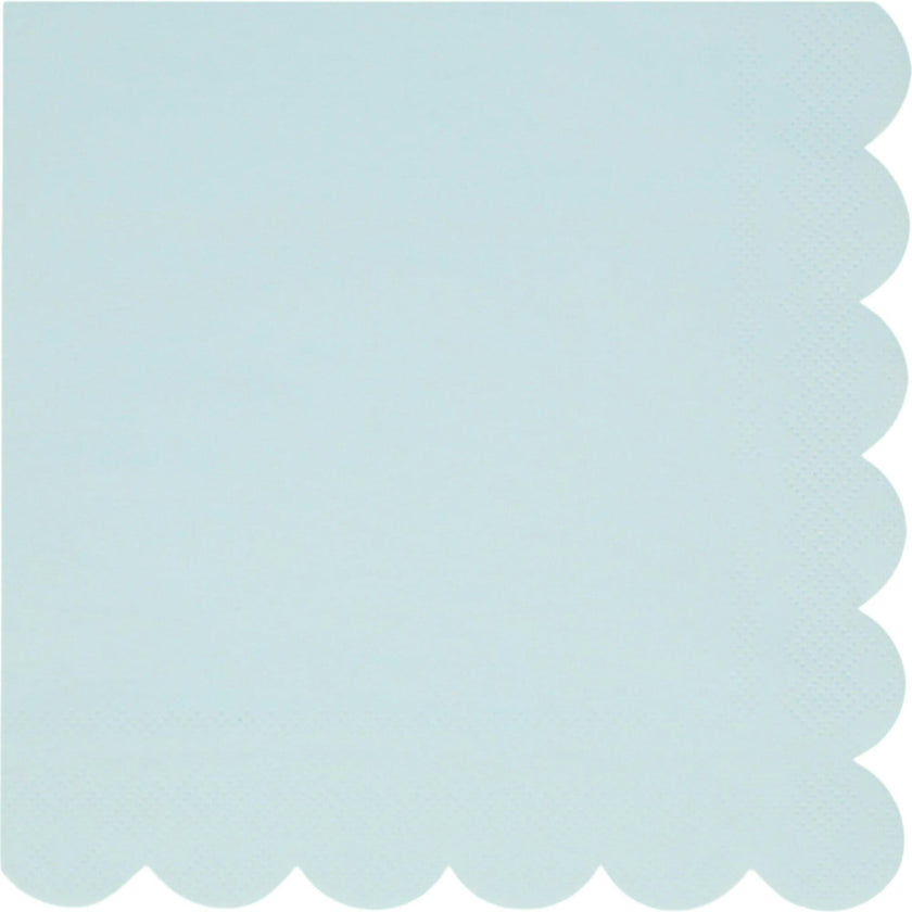 Summer Sky Blue Large Napkins