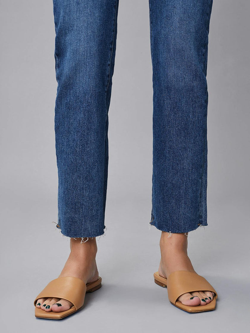 Patti Straight Maternity Vintage Jeans | Seaborn Raw