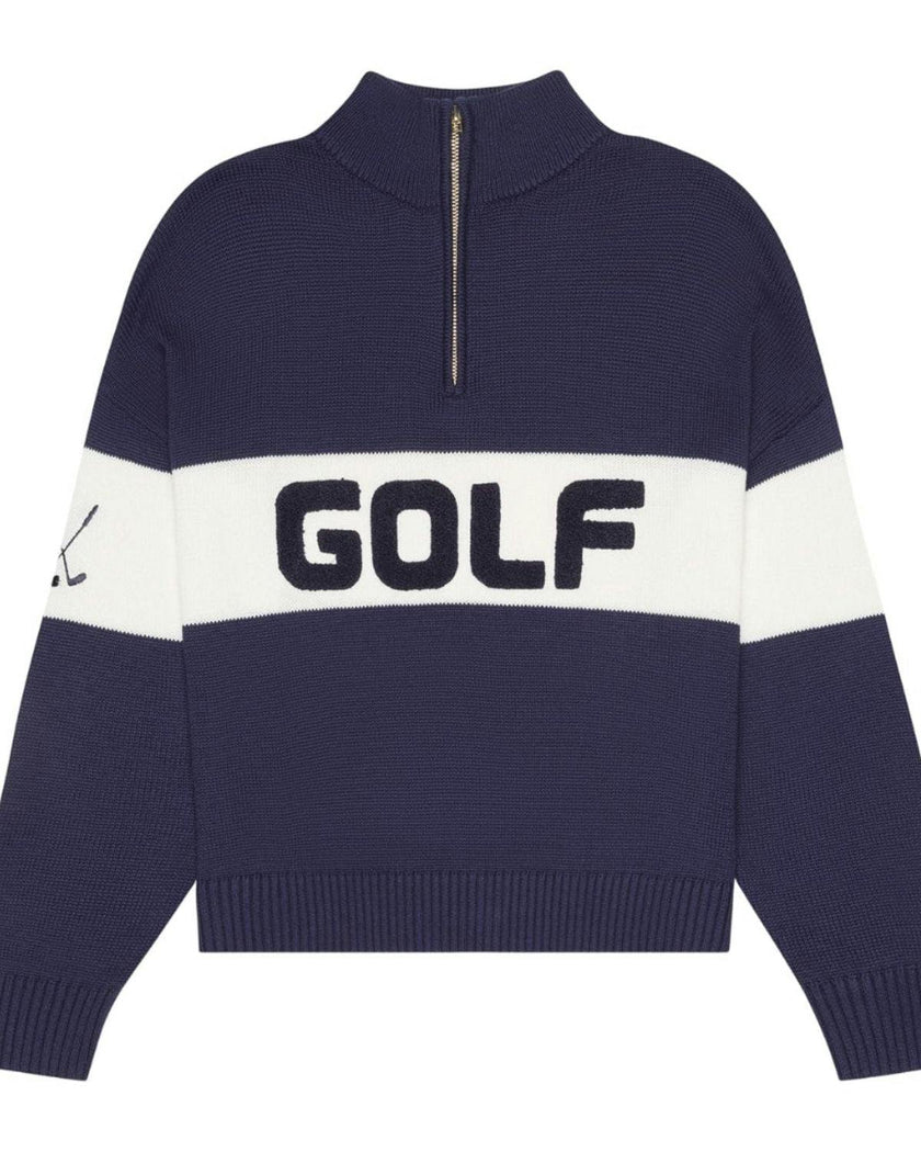 Madison Quarter Zip - Golf Colorblock