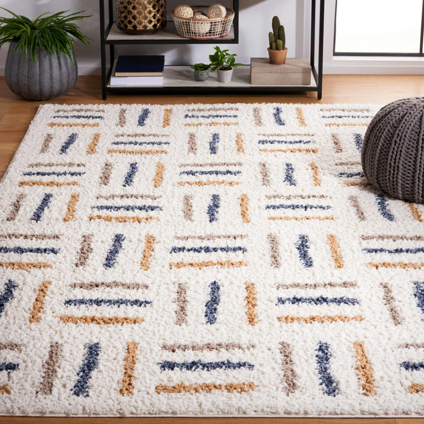 Calico 112 Medium Rectangle Shag