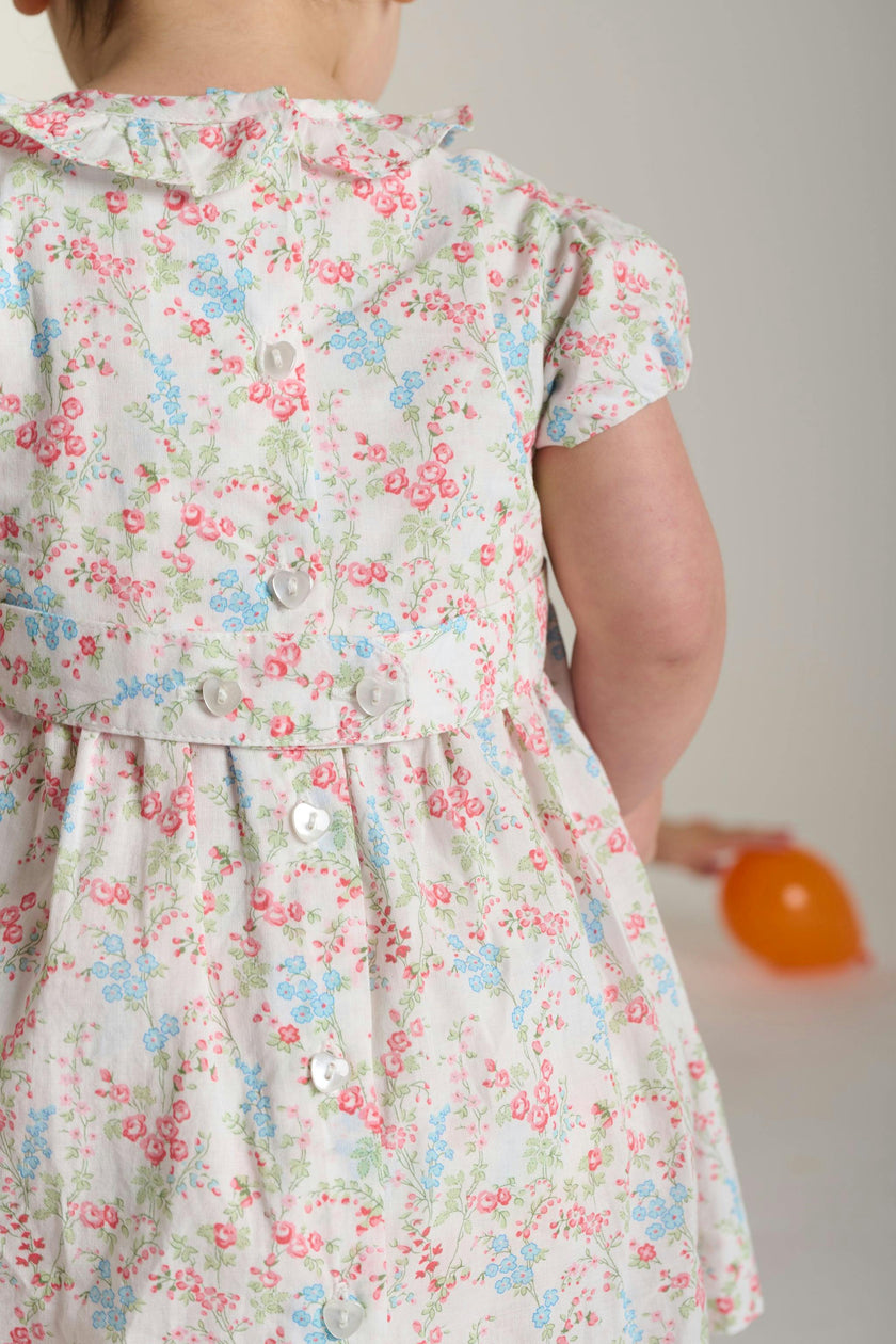Hand-Smocked Baby Dress - Linnea