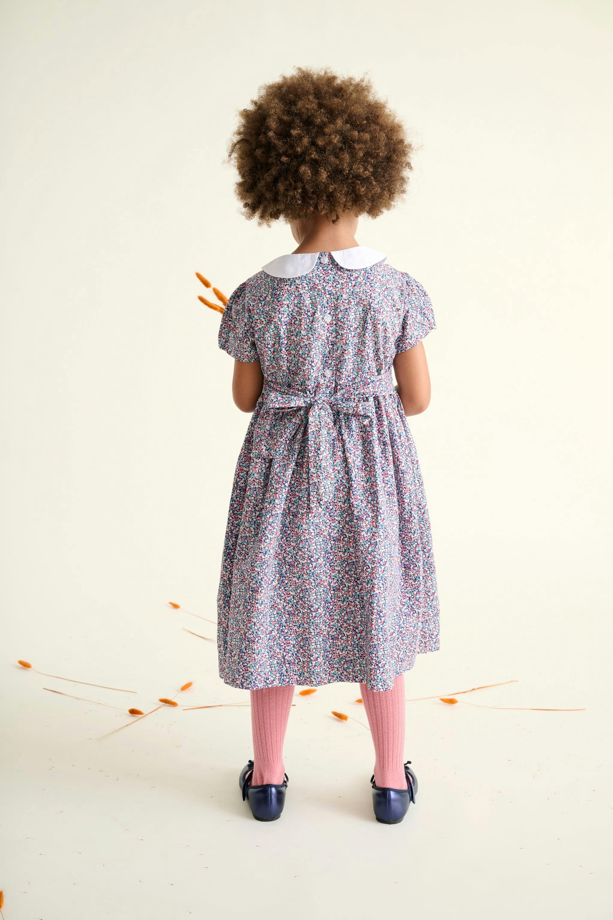 Smocked Girls Dress Jezabel