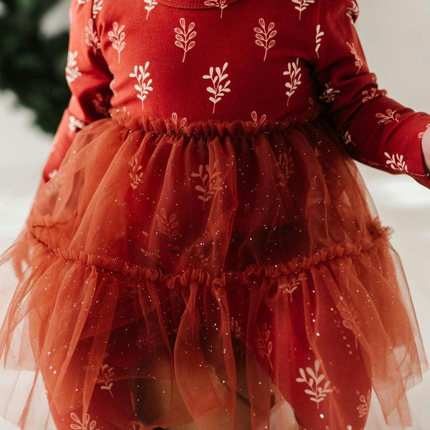 Baby Girl Tulle Bodysuit Dress